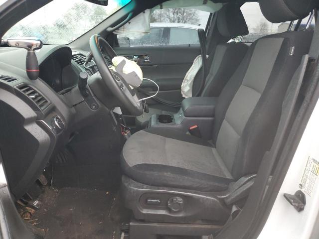 1FM5K8AR3EGB19814 - 2014 FORD EXPLORER POLICE INTERCEPTOR أبيض صورة 7
