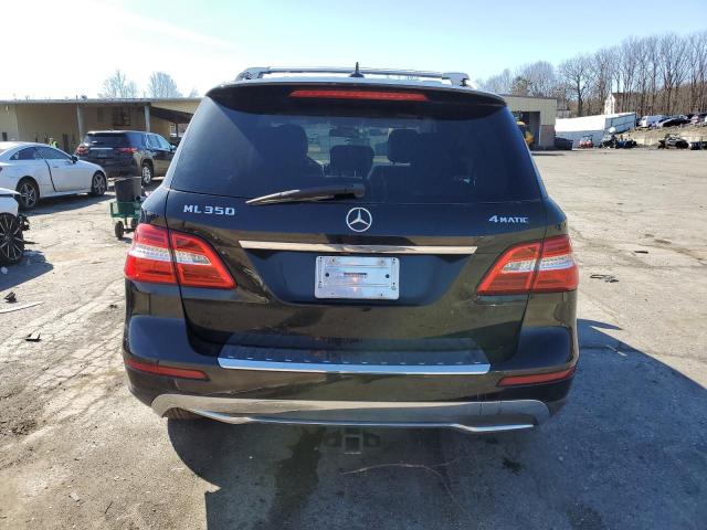 4JGDA5HB4EA357597 - 2014 MERCEDES-BENZ ML 350 4MATIC BLACK photo 6