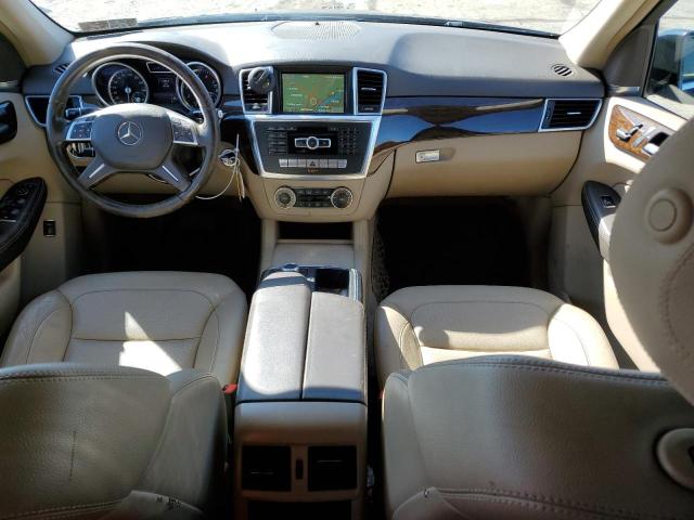 4JGDA5HB4EA357597 - 2014 MERCEDES-BENZ ML 350 4MATIC BLACK photo 8