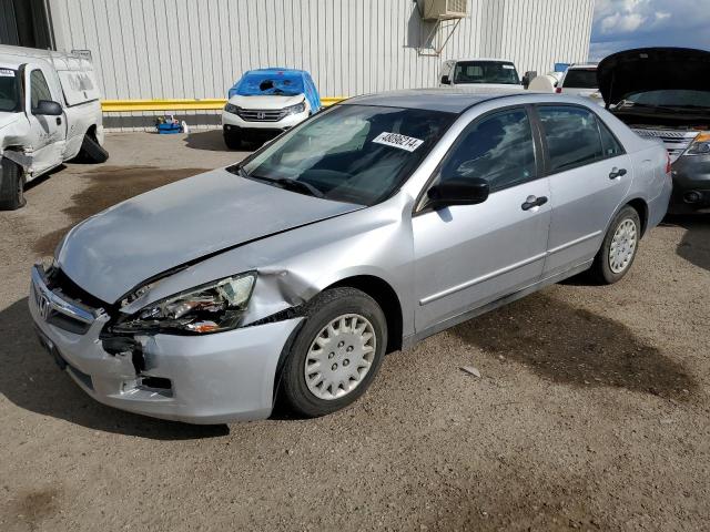 1HGCM56196A087772 - 2006 HONDA ACCORD VALUE SILVER photo 1