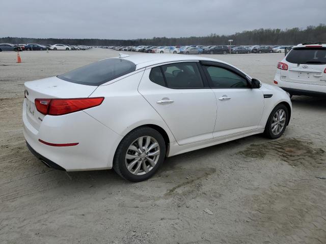 5XXGN4A70FG463427 - 2015 KIA OPTIMA EX WHITE photo 3