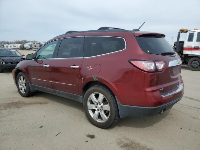 1GNKVJKD5GJ338652 - 2016 CHEVROLET TRAVERSE LTZ BURGUNDY photo 2