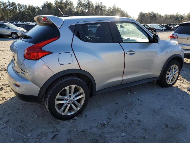 JN8AF5MV5ET357917 - 2014 NISSAN JUKE S SILVER photo 3