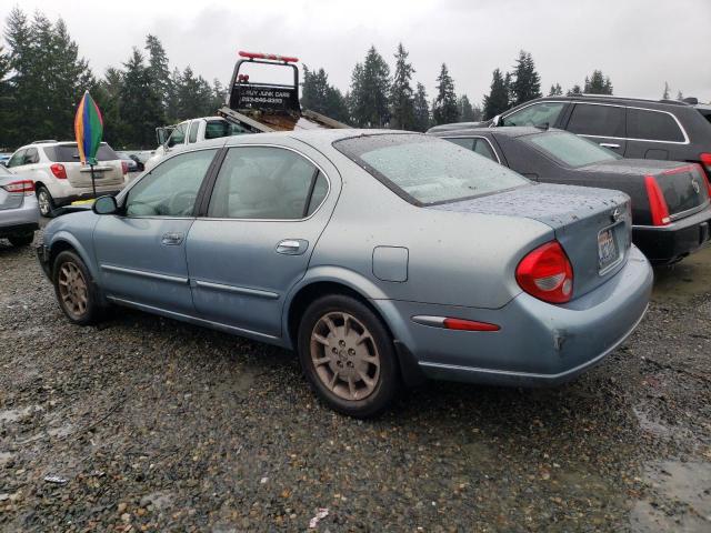 JN1CA31D1YT762652 - 2000 NISSAN MAXIMA GLE BLUE photo 2