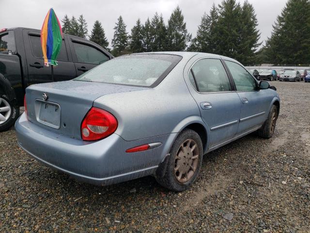 JN1CA31D1YT762652 - 2000 NISSAN MAXIMA GLE BLUE photo 3