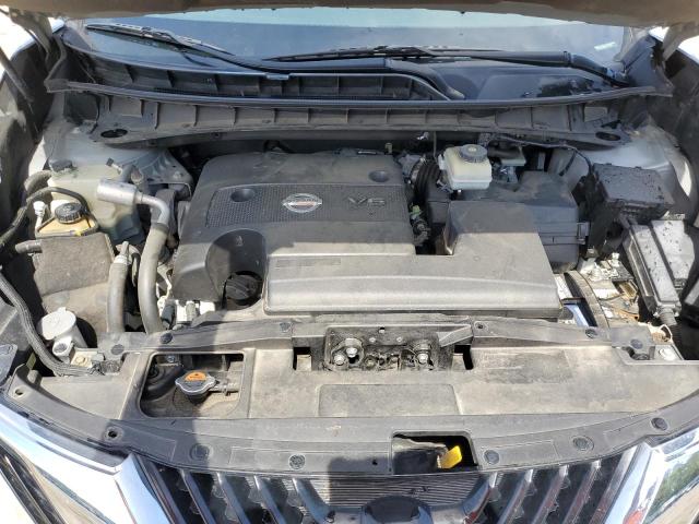 5N1AZ2MG8GN166546 - 2016 NISSAN MURANO S SILVER photo 12