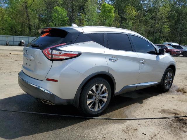 5N1AZ2MG8GN166546 - 2016 NISSAN MURANO S SILVER photo 3