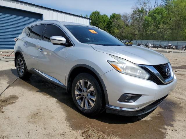 5N1AZ2MG8GN166546 - 2016 NISSAN MURANO S SILVER photo 4