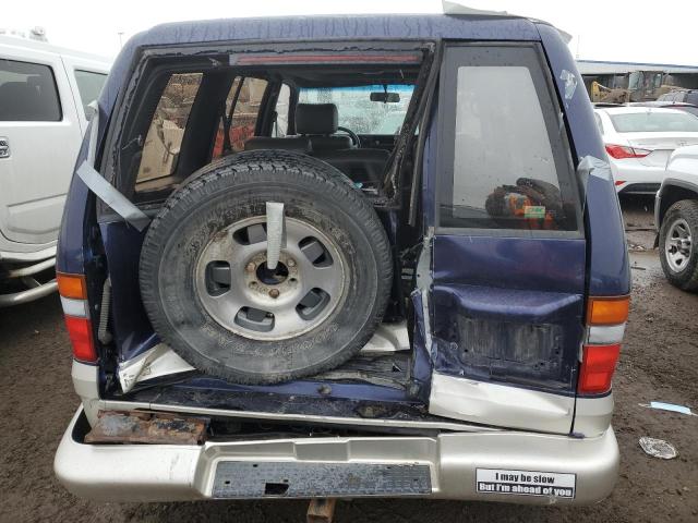 JACDH58W1R7929844 - 1994 ISUZU TROOPER LS BLUE photo 6