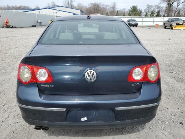 WVWAK93C36P062582 - 2006 VOLKSWAGEN PASSAT 2.0T BLUE photo 6