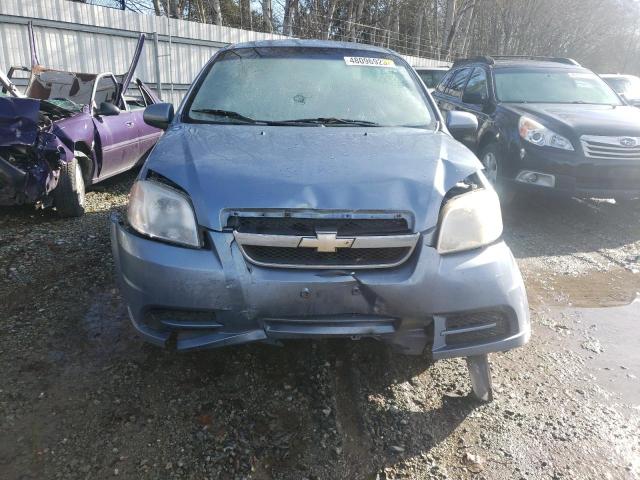 KL1TD56657B078600 - 2007 CHEVROLET AVEO BASE BLUE photo 5