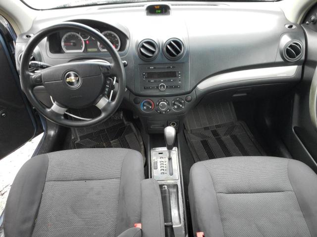 KL1TD56657B078600 - 2007 CHEVROLET AVEO BASE BLUE photo 8