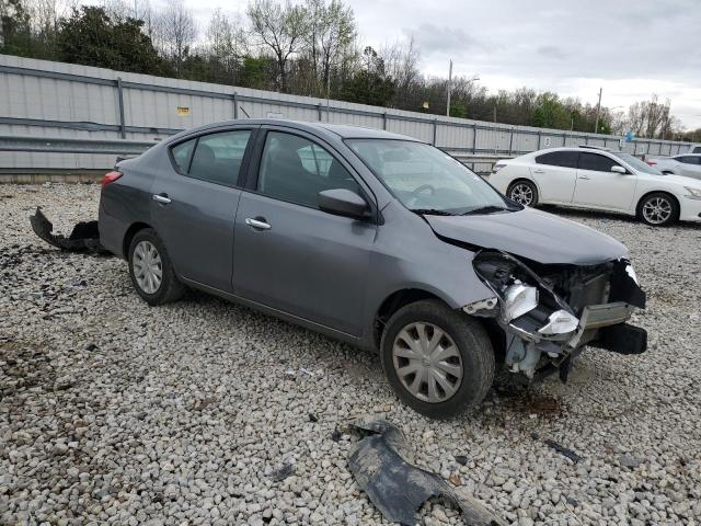 3N1CN7AP3GL857528 - 2016 NISSAN VERSA S GRAY photo 4