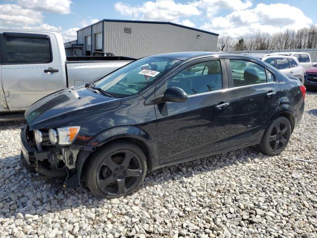 1G1JE5SB2E4220752 - 2014 CHEVROLET SONIC LTZ BLACK photo 1