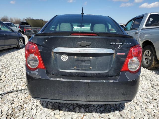 1G1JE5SB2E4220752 - 2014 CHEVROLET SONIC LTZ BLACK photo 6