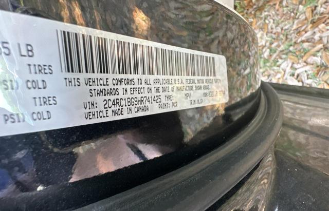 2C4RC1BG9HR741425 - 2017 CHRYSLER PACIFICA TOURING L Qara foto 10