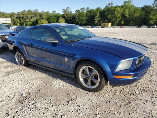 1ZVFT80N965224596 - 2006 FORD MUSTANG BLUE photo 4