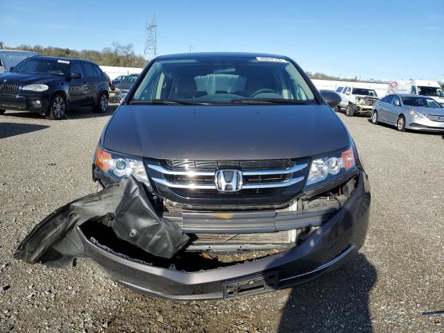 5FNRL5H49EB002051 - 2014 HONDA ODYSSEY EX GRAY photo 5