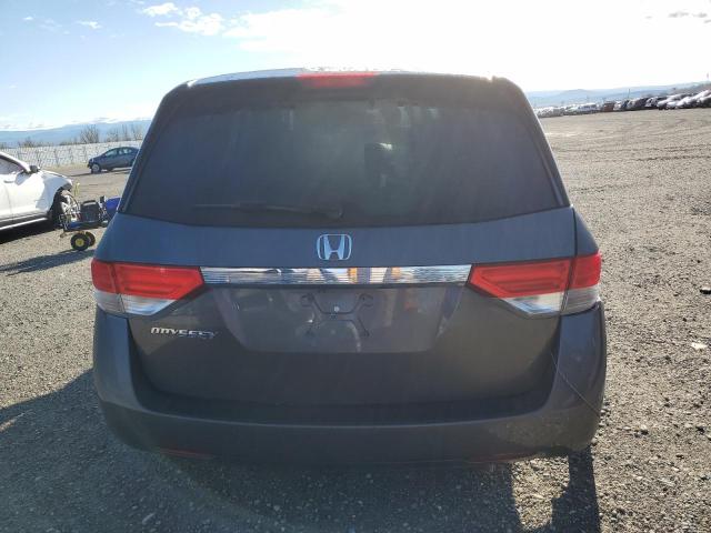 5FNRL5H49EB002051 - 2014 HONDA ODYSSEY EX GRAY photo 6