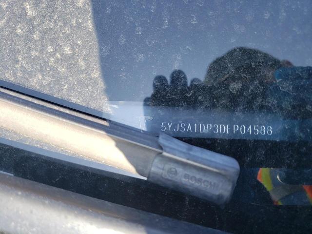 5YJSA1DP3DFP04588 - 2013 TESLA MODEL S Սև լուսանկար 12