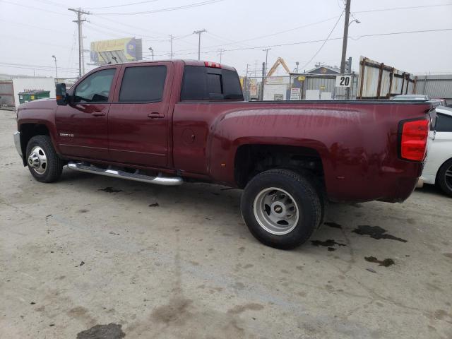 1GC4CZC8XGF157668 - 2016 CHEVROLET SILVERADO C3500 LT BURGUNDY photo 2