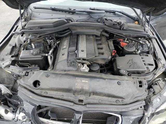 WBANA53575B861255 - 2005 BMW 525I I BLACK photo 11
