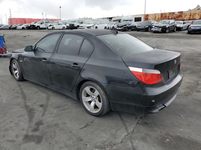 WBANA53575B861255 - 2005 BMW 525I I BLACK photo 2