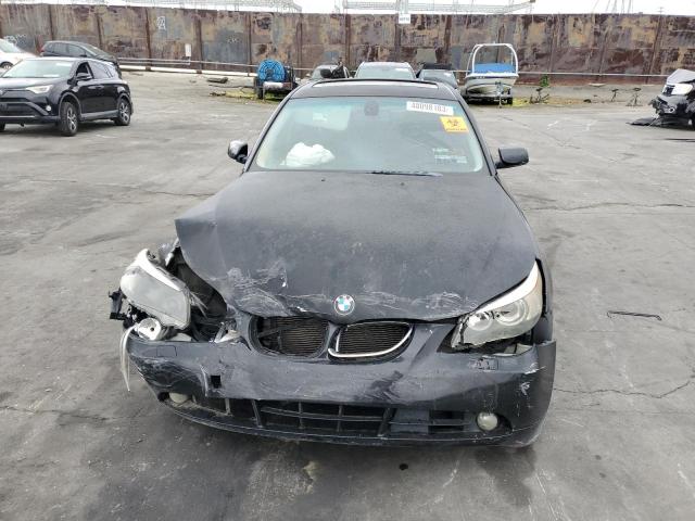 WBANA53575B861255 - 2005 BMW 525I I BLACK photo 5