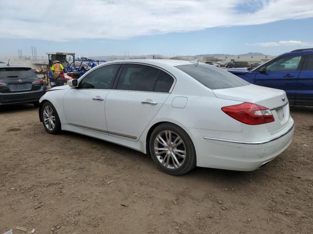 KMHGC4DF2CU179081 - 2012 HYUNDAI GENESIS 4.6L WHITE photo 2