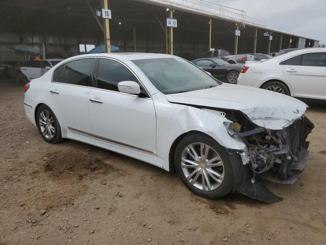 KMHGC4DF2CU179081 - 2012 HYUNDAI GENESIS 4.6L WHITE photo 4