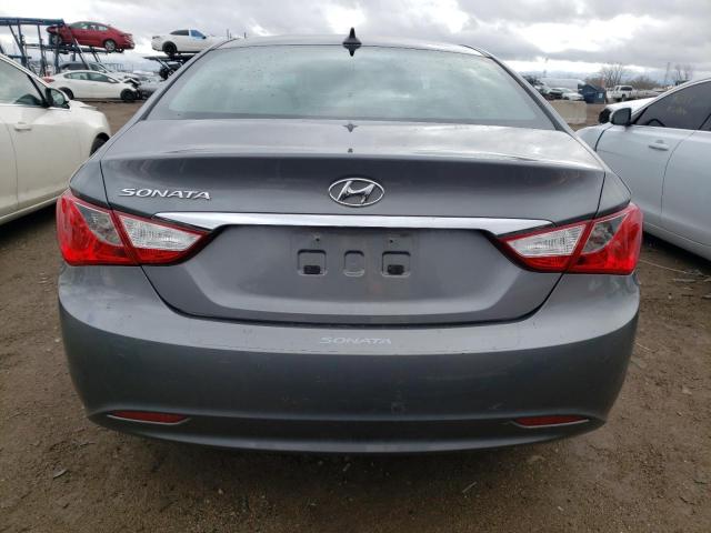 5NPEB4AC7DH764159 - 2013 HYUNDAI SONATA GLS GRAY photo 6