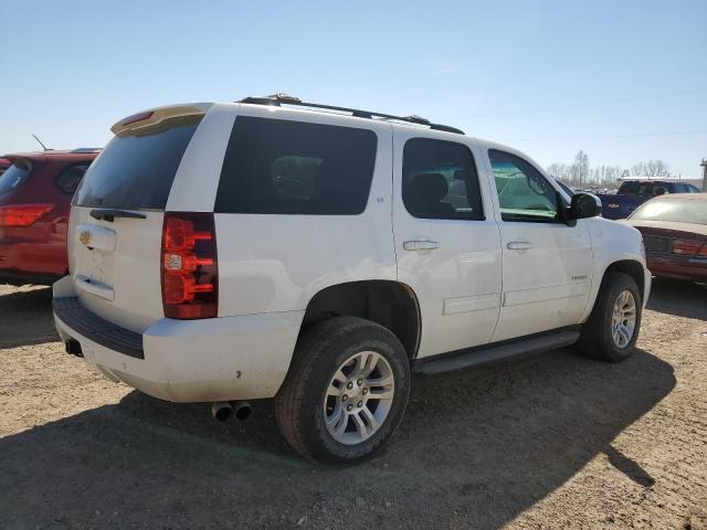 1GNSKBE02DR279497 - 2013 CHEVROLET TAHOE K1500 LT WHITE photo 3