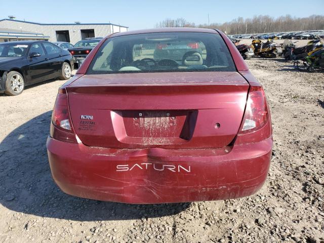 1G8AJ55F06Z203514 - 2006 SATURN ION LEVEL 2 红色 照片 6