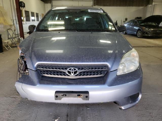 2T1KR32E67C641761 - 2007 TOYOTA COROLLA MA XR BLUE photo 5