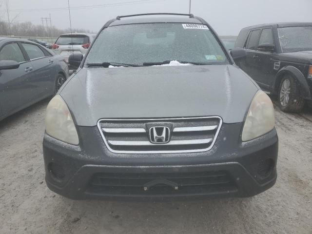 SHSRD78575U344544 - 2005 HONDA CR-V LX GRAY photo 5