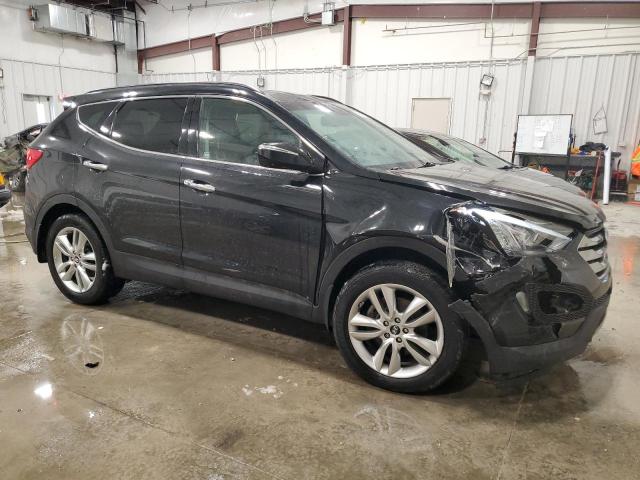 5XYZWDLA4EG154617 - 2014 HYUNDAI SANTA FE S BLACK photo 4