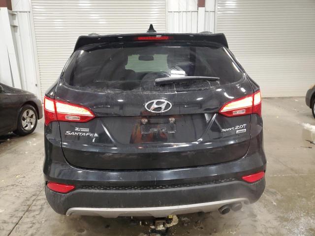 5XYZWDLA4EG154617 - 2014 HYUNDAI SANTA FE S BLACK photo 6