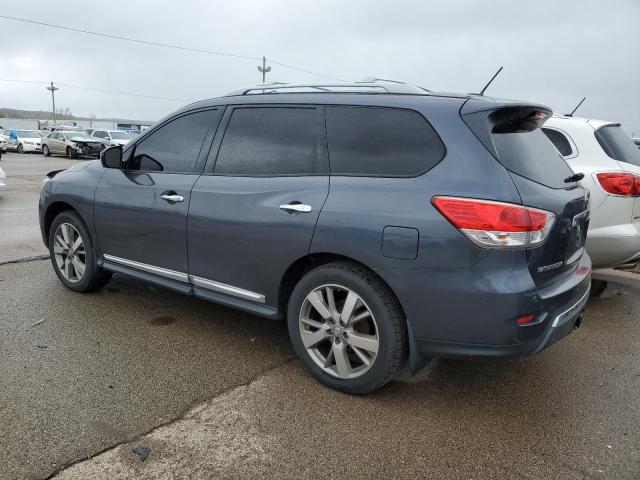 5N1AR2MM4DC673487 - 2013 NISSAN PATHFINDER S GRAY photo 2