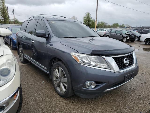 5N1AR2MM4DC673487 - 2013 NISSAN PATHFINDER S GRAY photo 4