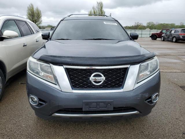 5N1AR2MM4DC673487 - 2013 NISSAN PATHFINDER S GRAY photo 5