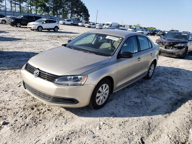 3VW2K7AJ3DM243224 - 2013 VOLKSWAGEN JETTA BASE Արծաթագույն լուսանկար 1