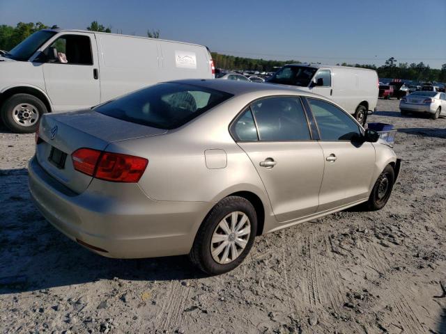 3VW2K7AJ3DM243224 - 2013 VOLKSWAGEN JETTA BASE Արծաթագույն լուսանկար 3