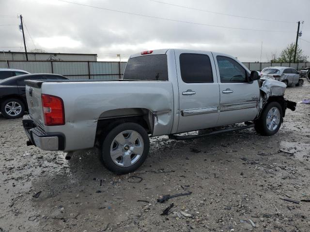 3GCPCSE06BG383757 - 2011 CHEVROLET SILVERADO C1500 LT SILVER photo 3