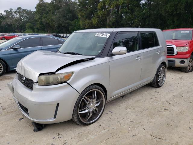 JTLKE50E881004388 - 2008 TOYOTA SCION XB 银色 照片 1