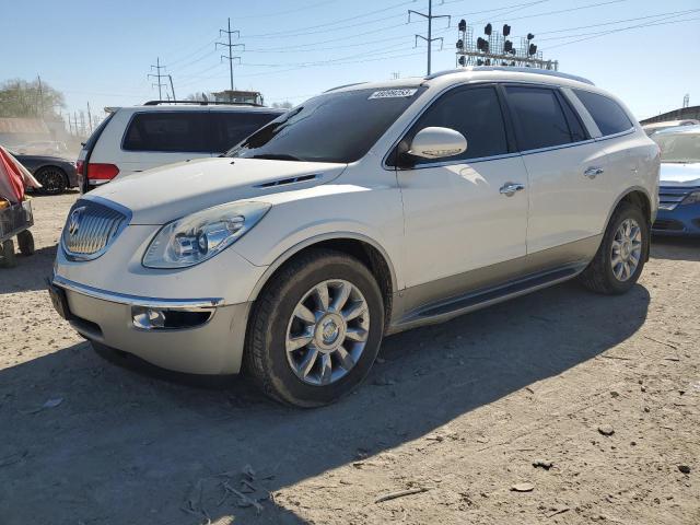 5GAKRBED5BJ327546 - 2011 BUICK ENCLAVE CXL WHITE photo 1