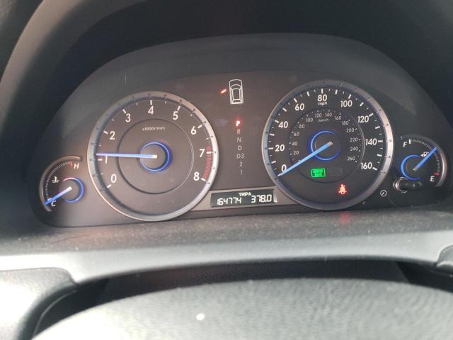 5J6TF2H5XCL011818 - 2012 HONDA CROSSTOUR EXL შავი ფოტო 9