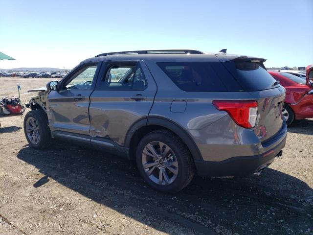 1FMSK7DH3PGA88695 - 2023 FORD EXPLORER XLT GRAY photo 2