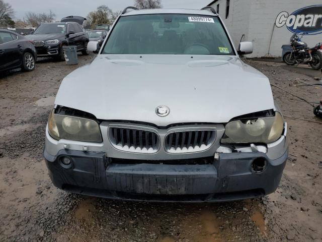 WBXPA73444WC42382 - 2004 BMW X3 2.5I SILVER photo 5