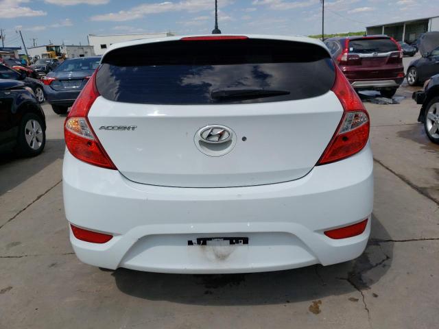 KMHCU5AE0EU170119 - 2014 HYUNDAI ACCENT GLS WHITE photo 6