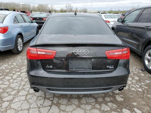 WAUHGAFC2EN121920 - 2014 AUDI A6 PRESTIGE შავი ფოტო 6